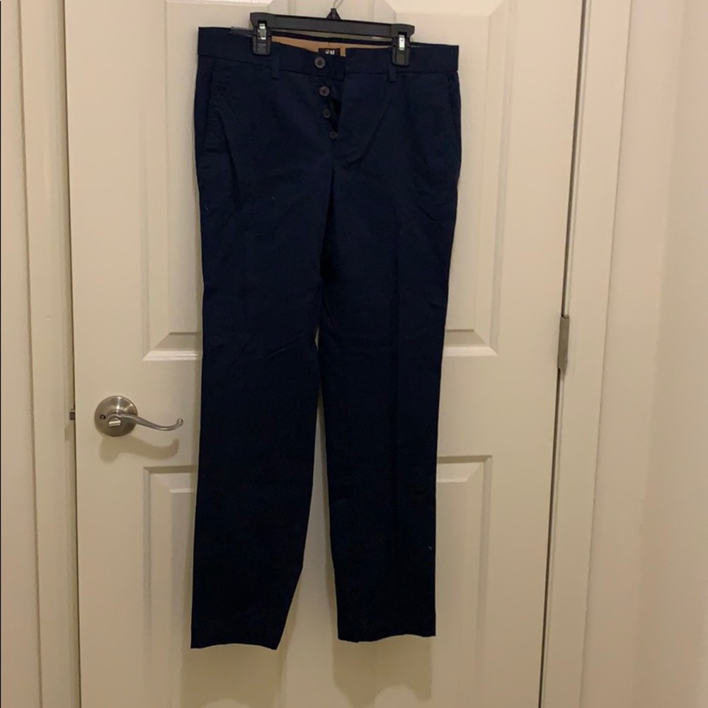 H&M work pants chinos khakis